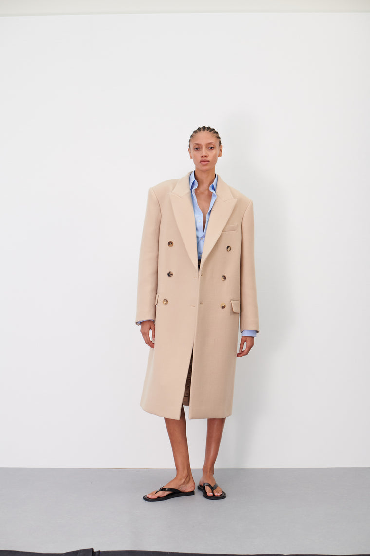 Classic Double Breasted Coat